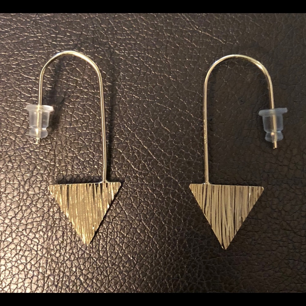 Italian Triangle Earrings